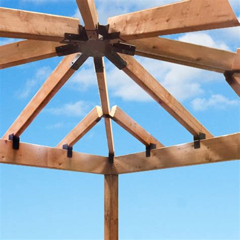 metal brackets for gazebo roof|gazebo metal roof replacement parts.